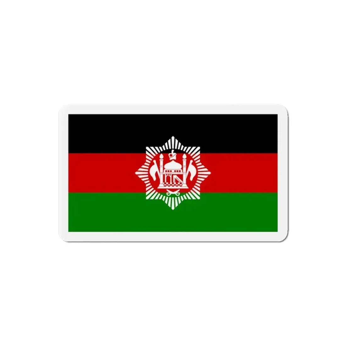 Flag of Afghanistan 1928 - Refrigerator Magnet - The Sticker Space