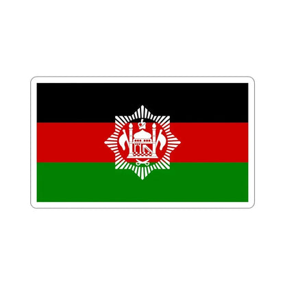 Flag of Afghanistan 1928 STICKER Vinyl Die-Cut Decal 5 Inch - The Sticker Space