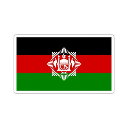 Flag of Afghanistan 1928 - STICKER Vinyl Kiss-Cut Decal 3 Inch White - The Sticker Space