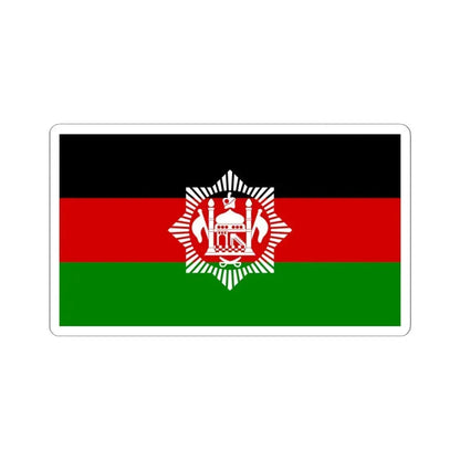 Flag of Afghanistan 1928 - STICKER Vinyl Kiss-Cut Decal 6 Inch White - The Sticker Space