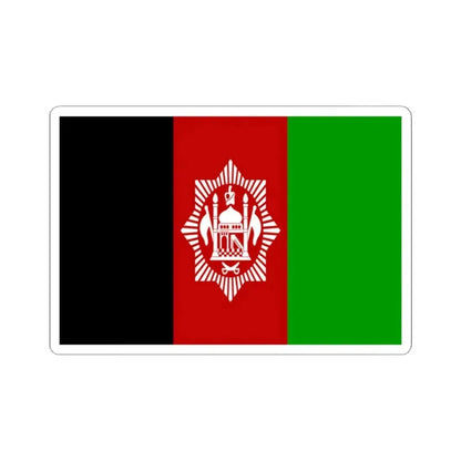 Flag of Afghanistan 1929-1931 (Afghanistan) STICKER Vinyl Kiss-Cut Decal 2 Inch White - The Sticker Space