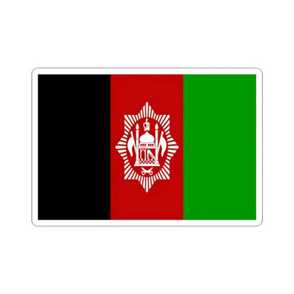 Flag of Afghanistan 1929-1931 (Afghanistan) STICKER Vinyl Kiss-Cut Decal 3 Inch White - The Sticker Space
