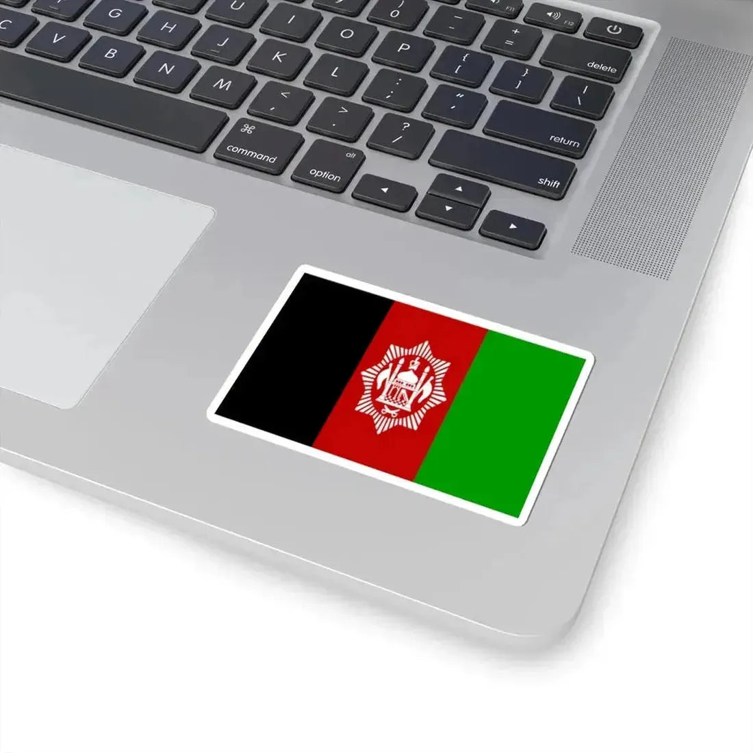 Flag of Afghanistan 1929-1931 (Afghanistan) STICKER Vinyl Kiss-Cut Decal - The Sticker Space