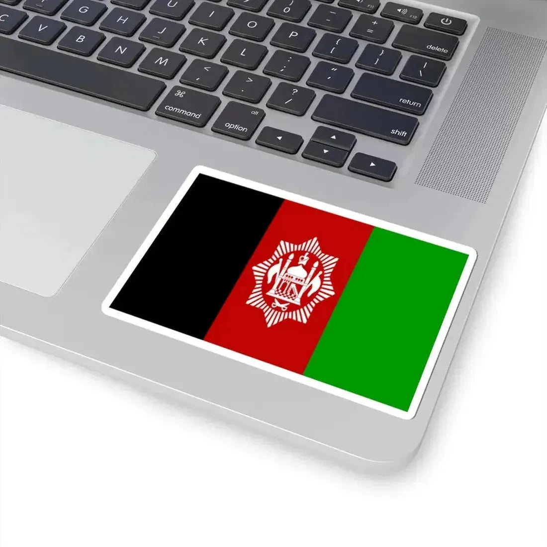 Flag of Afghanistan 1929-1931 (Afghanistan) STICKER Vinyl Kiss-Cut Decal - The Sticker Space