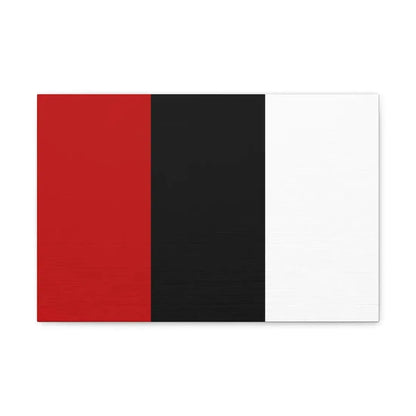 Flag of Afghanistan 1929 - Canvas Wall Art 18″ x 12″ 1.25" - The Sticker Space