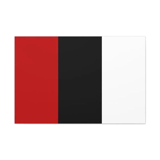Flag of Afghanistan 1929 - Canvas Wall Art 36" x 24" 1.25" - The Sticker Space