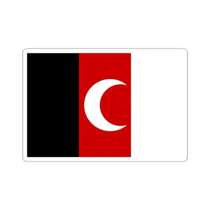 Flag of Afghanistan 1930s (Afghanistan) STICKER Vinyl Kiss-Cut Decal 3 Inch White - The Sticker Space