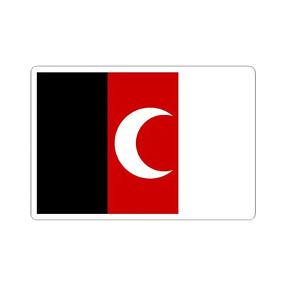 Flag of Afghanistan 1930s (Afghanistan) STICKER Vinyl Kiss-Cut Decal 4 Inch White - The Sticker Space