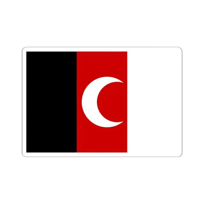 Flag of Afghanistan 1930s (Afghanistan) STICKER Vinyl Kiss-Cut Decal 6 Inch White - The Sticker Space