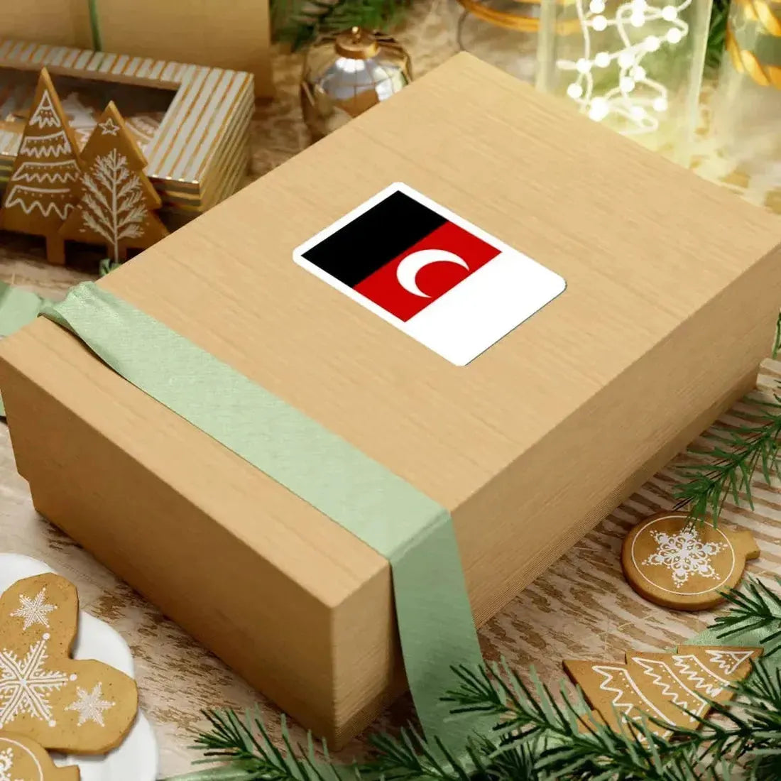 Flag of Afghanistan 1930s (Afghanistan) STICKER Vinyl Kiss-Cut Decal - The Sticker Space