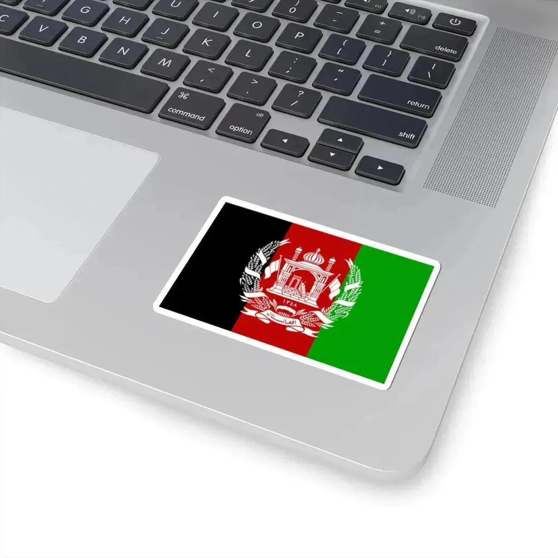 Flag of Afghanistan 1931-1973 (Afghanistan) STICKER Vinyl Kiss-Cut Decal - The Sticker Space