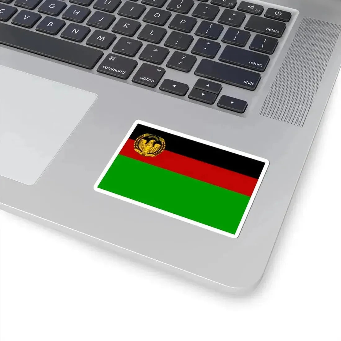 Flag of Afghanistan 1974-1978 (Afghanistan) STICKER Vinyl Kiss-Cut Decal - The Sticker Space