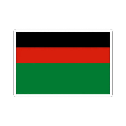 Flag of Afghanistan 1978 (Afghanistan) STICKER Vinyl Kiss-Cut Decal 3 Inch White - The Sticker Space