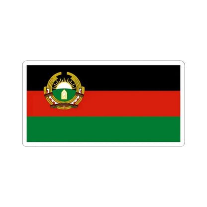 Flag of Afghanistan 1987-1992 (Afghanistan) STICKER Vinyl Kiss-Cut Decal 2 Inch White - The Sticker Space