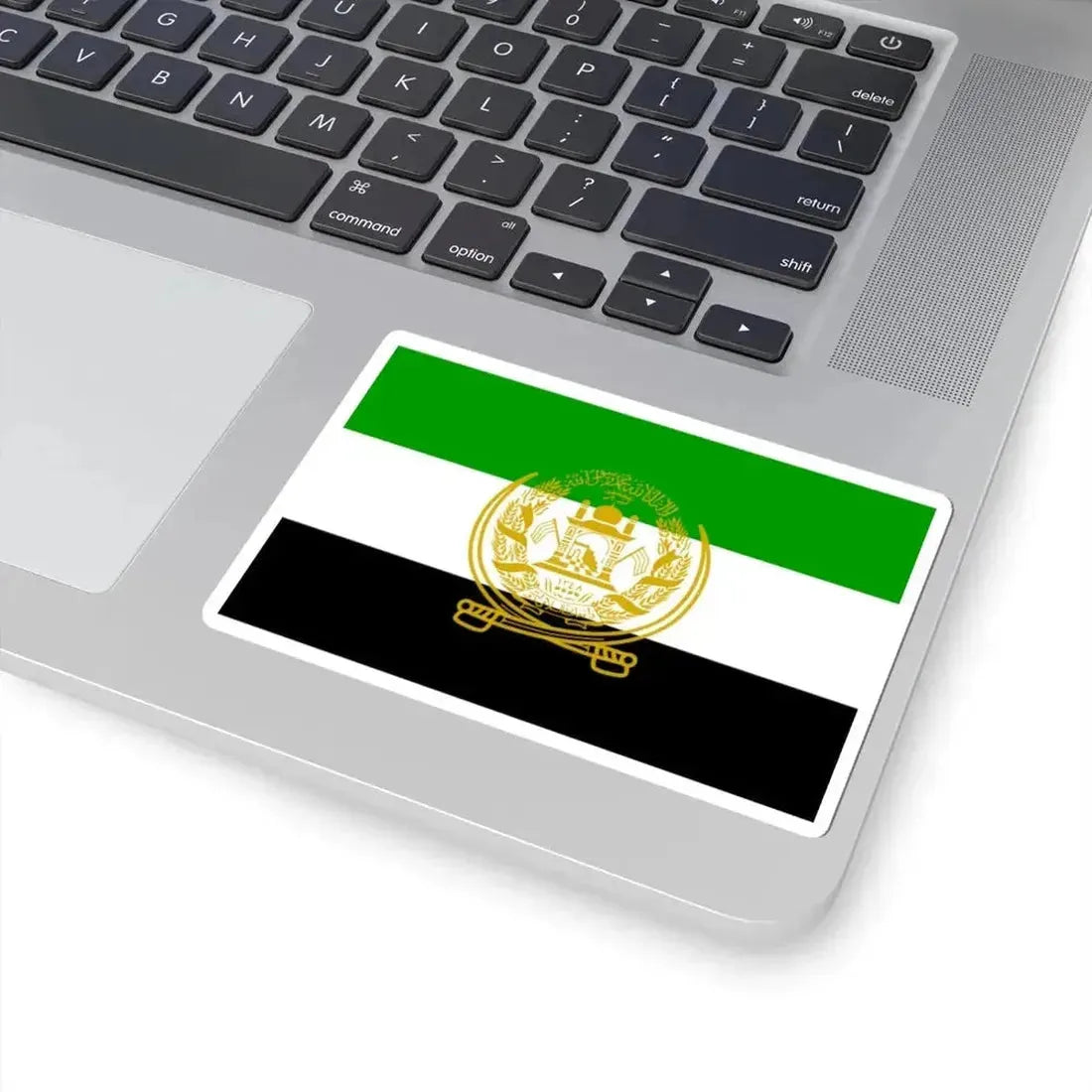 Flag of Afghanistan 1992-2001 3-2 (Afghanistan) STICKER Vinyl Kiss-Cut Decal - The Sticker Space