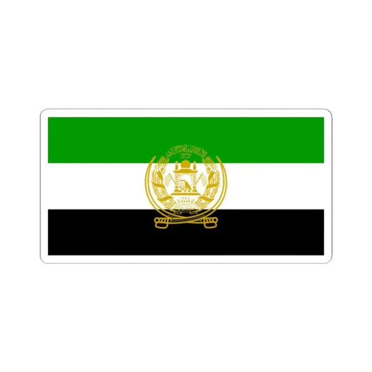 Flag of Afghanistan 1992-2001 (Afghanistan) STICKER Vinyl Kiss-Cut Decal 2 Inch White - The Sticker Space