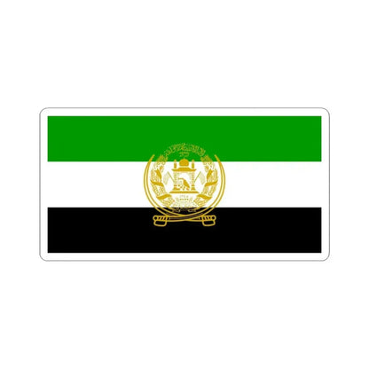 Flag of Afghanistan 1992-2001 (Afghanistan) STICKER Vinyl Kiss-Cut Decal 3 Inch White - The Sticker Space