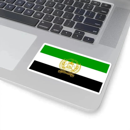 Flag of Afghanistan 1992-2001 (Afghanistan) STICKER Vinyl Kiss-Cut Decal - The Sticker Space