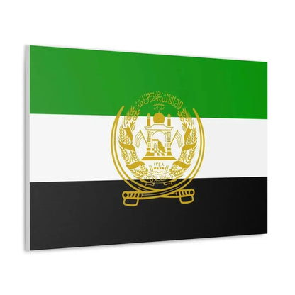 Flag of Afghanistan 1992 to 2001 - Canvas Wall Art - The Sticker Space