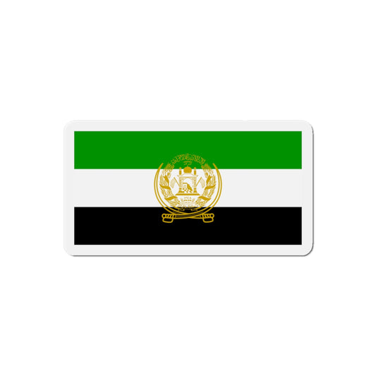 Flag of Afghanistan 1992 to 2001 - Die-Cut Magnet-6 × 6"-The Sticker Space