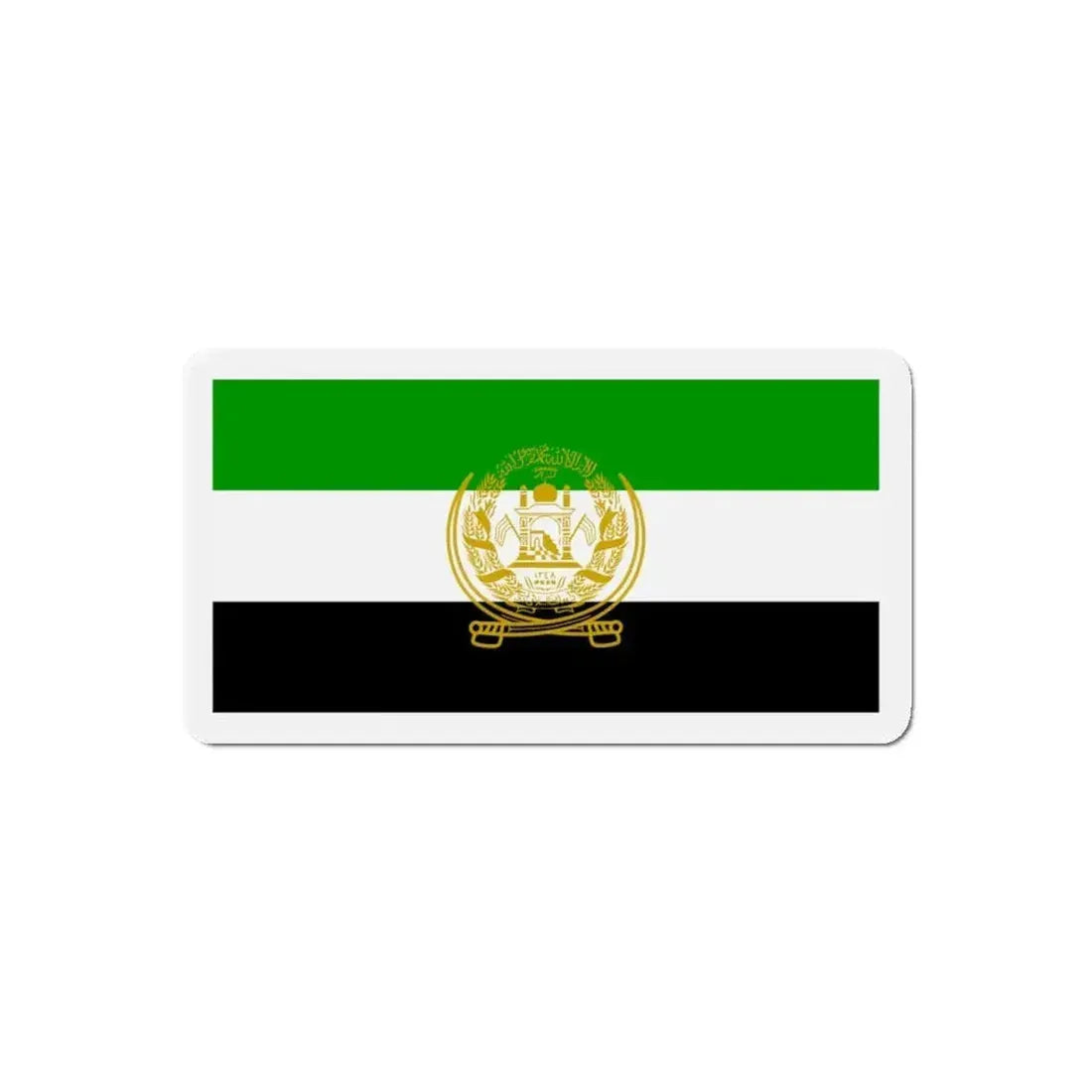 Flag of Afghanistan 1992 to 2001 - Refrigerator Magnet - The Sticker Space