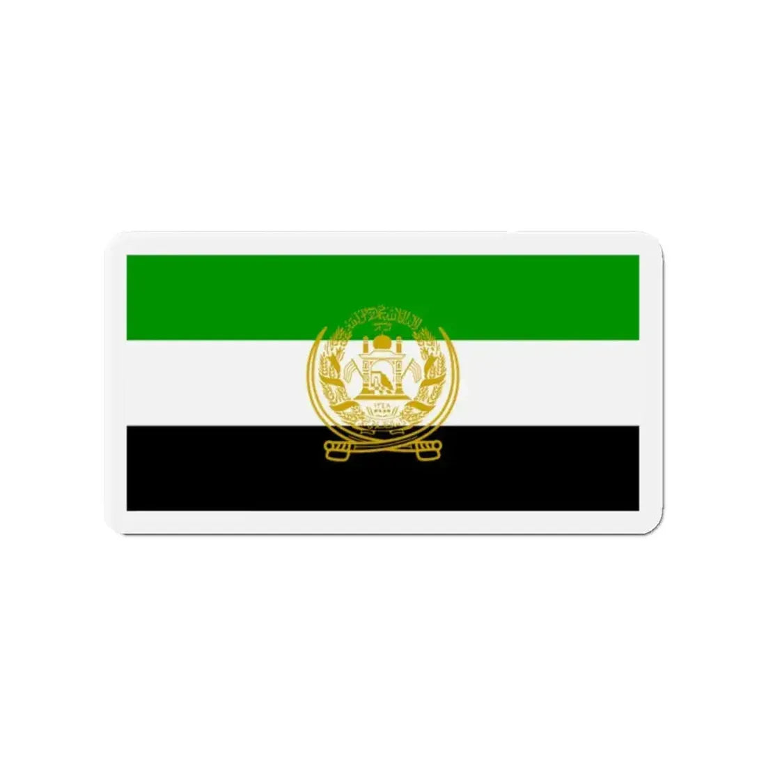 Flag of Afghanistan 1992 to 2001 - Refrigerator Magnet - The Sticker Space