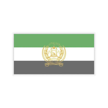 Flag of Afghanistan 1992 to 2001 - STICKER Vinyl Kiss-Cut Decal 2 Inch Transparent - The Sticker Space