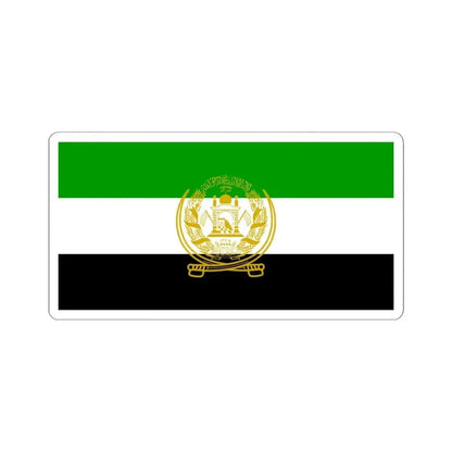 Flag of Afghanistan 1992 to 2001 - STICKER Vinyl Kiss-Cut Decal 4 Inch White - The Sticker Space