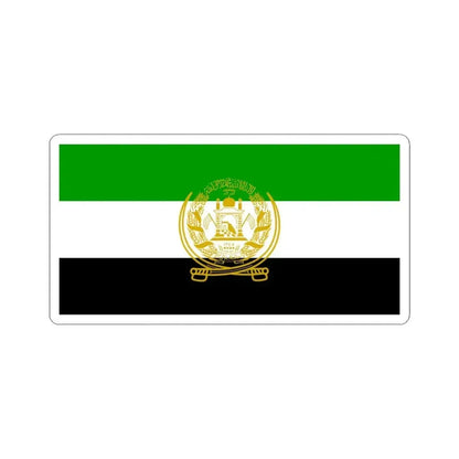 Flag of Afghanistan 1992 to 2001 - STICKER Vinyl Kiss-Cut Decal 6 Inch White - The Sticker Space
