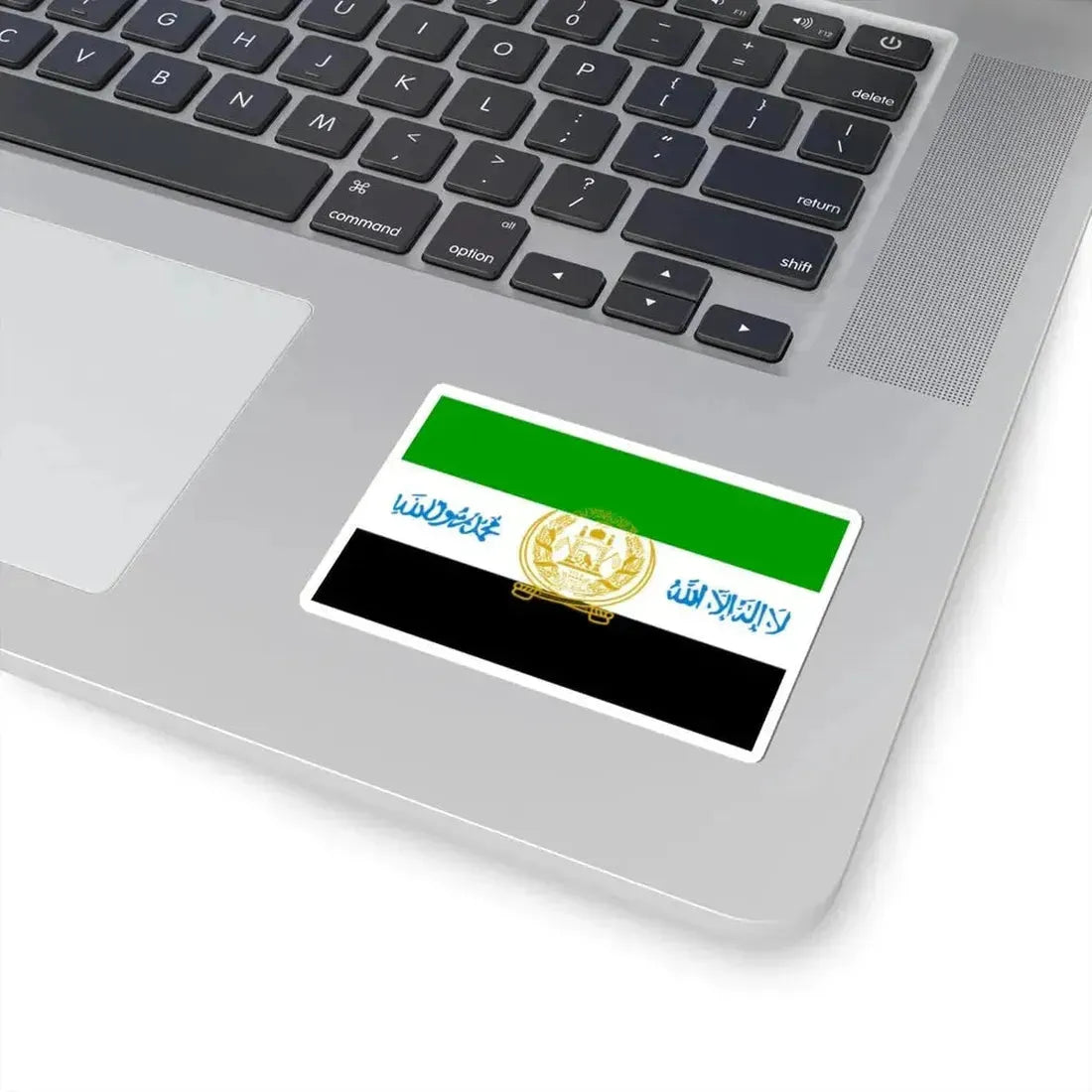 Flag of Afghanistan 2001-2002 3-2 (Afghanistan) STICKER Vinyl Kiss-Cut Decal - The Sticker Space