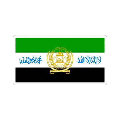 Flag of Afghanistan 2001-2002 (Afghanistan) STICKER Vinyl Kiss-Cut Decal 2 Inch White - The Sticker Space