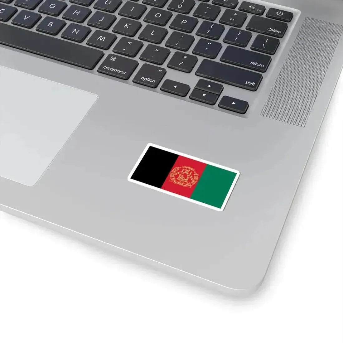 Flag of Afghanistan 2002-2004 Variant (Afghanistan) STICKER Vinyl Kiss-Cut Decal - The Sticker Space