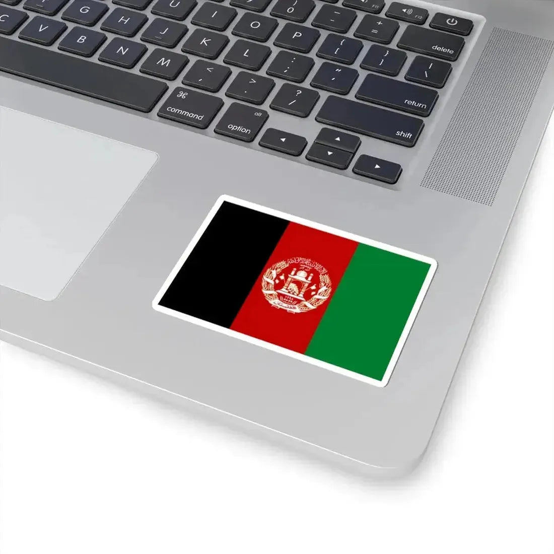 Flag of Afghanistan 2004-2021 variant (Afghanistan) STICKER Vinyl Kiss-Cut Decal - The Sticker Space