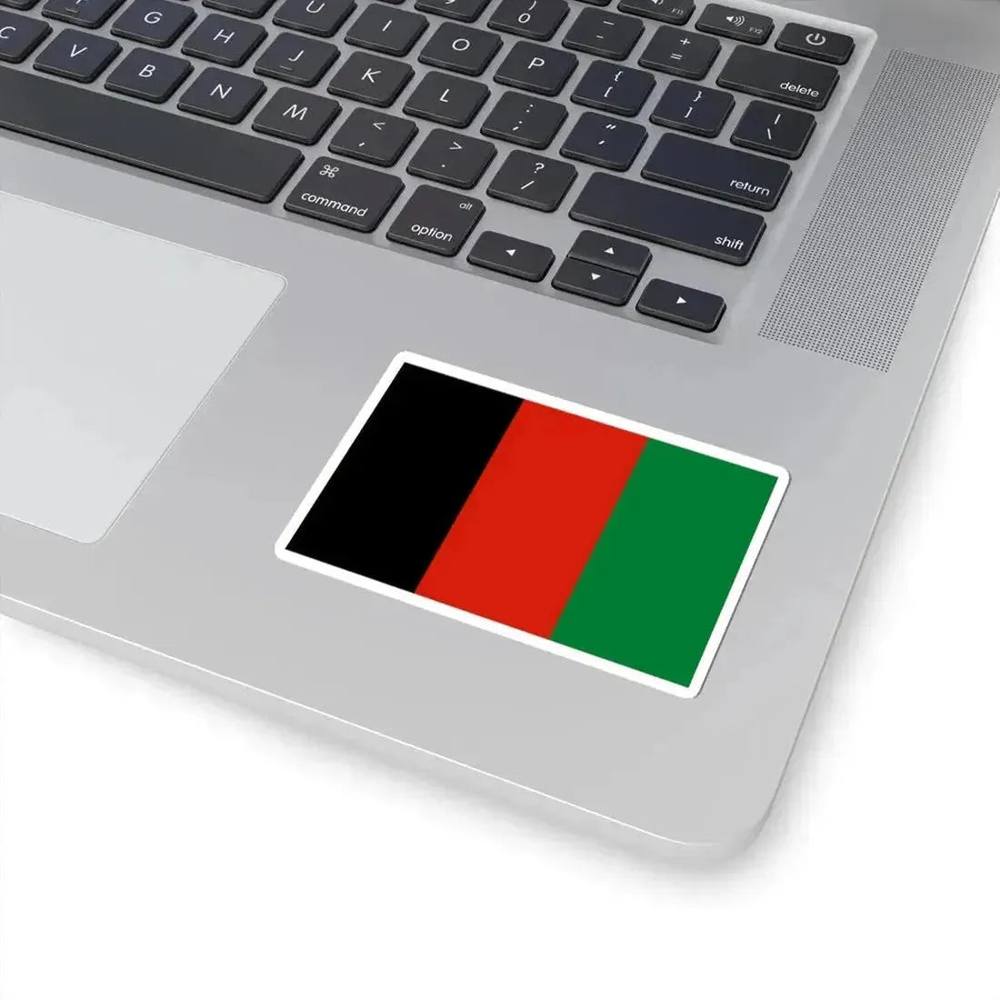 Flag of Afghanistan 2004-2021 variant without arms (Afghanistan) STICKER Vinyl Kiss-Cut Decal - The Sticker Space
