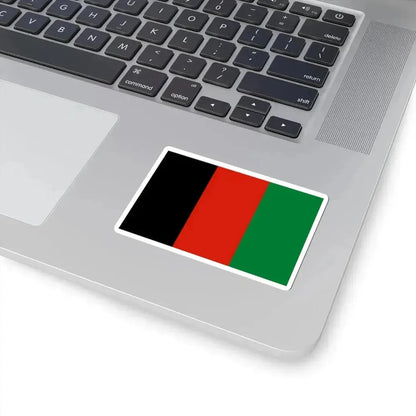 Flag of Afghanistan 2004-2021 variant without arms (Afghanistan) STICKER Vinyl Kiss-Cut Decal - The Sticker Space