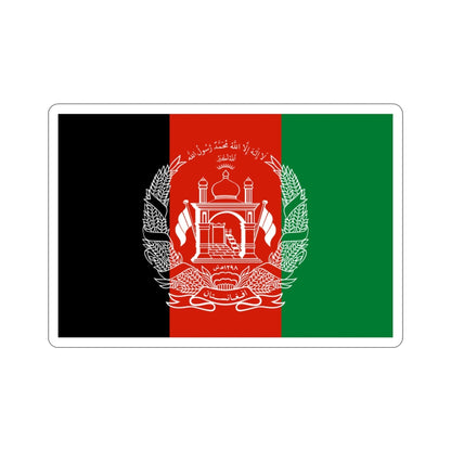 Flag of Afghanistan STICKER Vinyl Die-Cut Decal-3 Inch-The Sticker Space