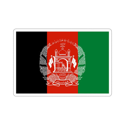 Flag of Afghanistan STICKER Vinyl Die-Cut Decal-5 Inch-The Sticker Space