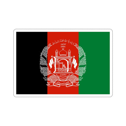 Flag of Afghanistan STICKER Vinyl Die-Cut Decal-6 Inch-The Sticker Space