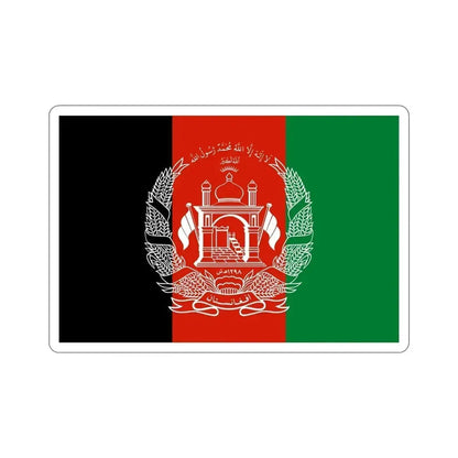 Flag of Afghanistan STICKER Vinyl Die-Cut Decal - The Sticker Space