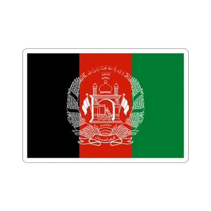 Flag of Afghanistan STICKER Vinyl Die-Cut Decal - The Sticker Space