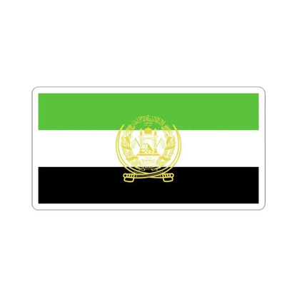 Flag of Afghanistan WFB 2000 (Afghanistan) STICKER Vinyl Kiss-Cut Decal 3 Inch White - The Sticker Space