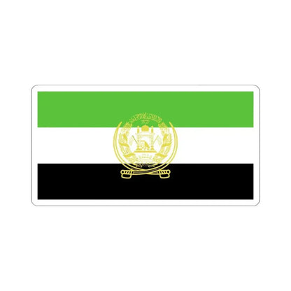 Flag of Afghanistan WFB 2000 (Afghanistan) STICKER Vinyl Kiss-Cut Decal 4 Inch White - The Sticker Space