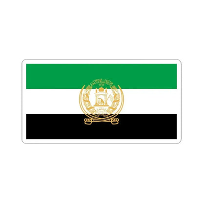 Flag of Afghanistan WFB 2001 (Afghanistan) STICKER Vinyl Kiss-Cut Decal 3 Inch White - The Sticker Space