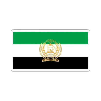 Flag of Afghanistan WFB 2001 (Afghanistan) STICKER Vinyl Kiss-Cut Decal 6 Inch White - The Sticker Space