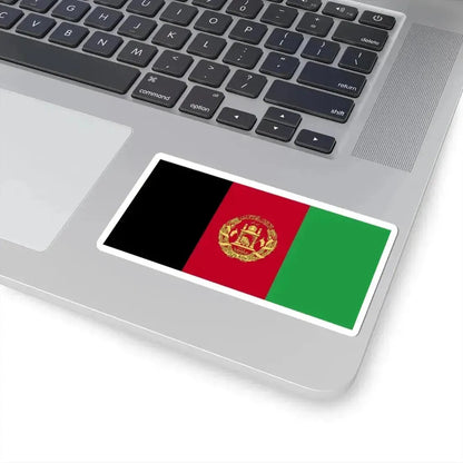 Flag of Afghanistan WFB 2004 (Afghanistan) STICKER Vinyl Kiss-Cut Decal - The Sticker Space
