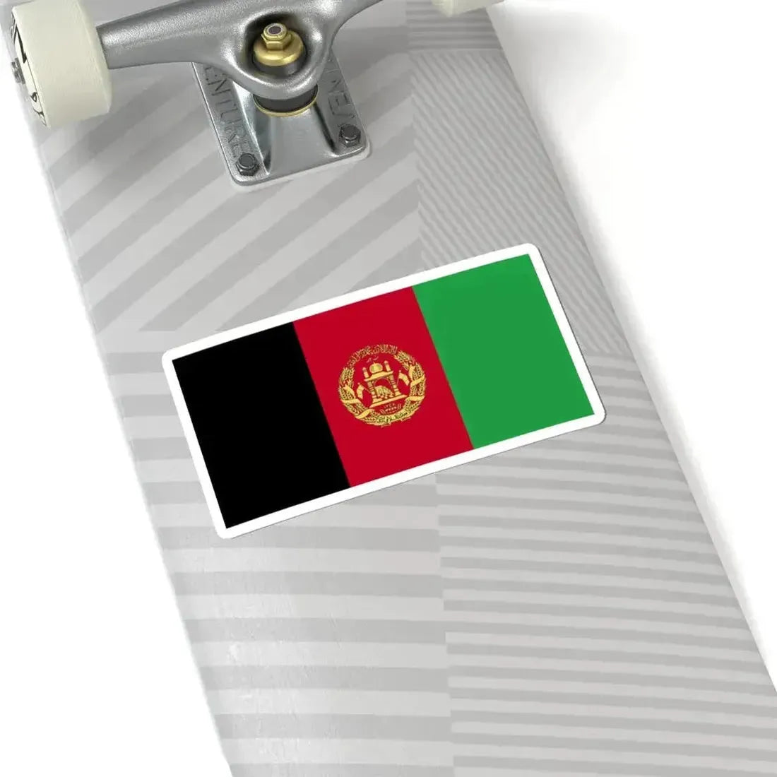 Flag of Afghanistan WFB 2004 (Afghanistan) STICKER Vinyl Kiss-Cut Decal - The Sticker Space