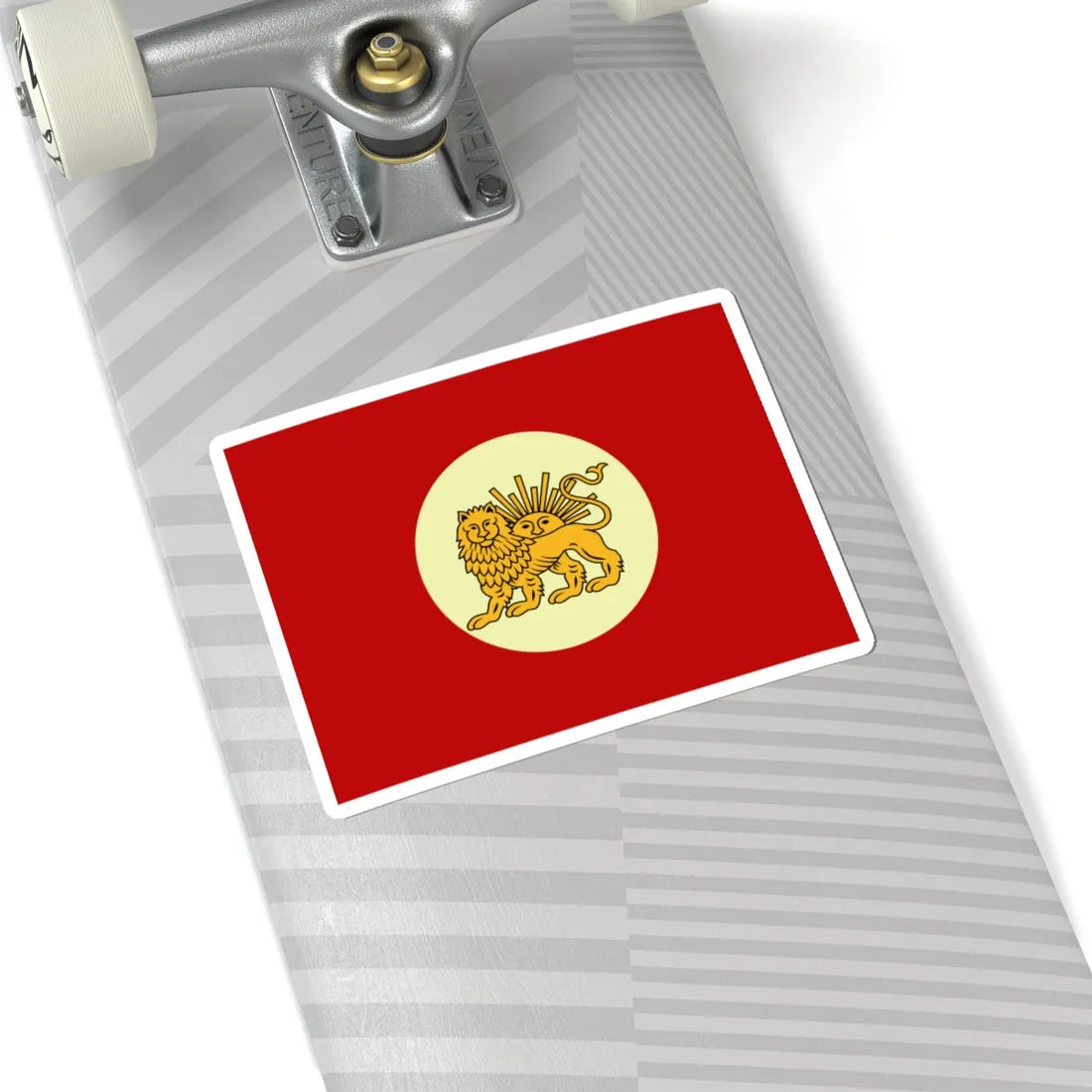 Flag of Agha Mohammad Khan (Iran) STICKER Vinyl Kiss-Cut Decal - The Sticker Space