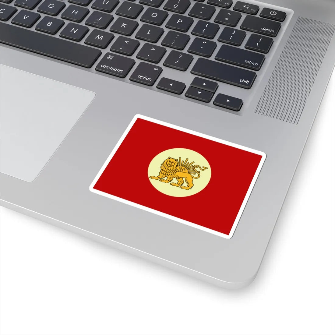 Flag of Agha Mohammad Khan (Iran) STICKER Vinyl Kiss-Cut Decal - The Sticker Space