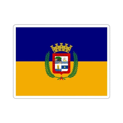 Flag of Aguadilla Puerto Rico STICKER Vinyl Die-Cut Decal 3 Inch - The Sticker Space