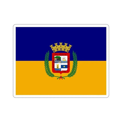 Flag of Aguadilla Puerto Rico STICKER Vinyl Die-Cut Decal 4 Inch - The Sticker Space